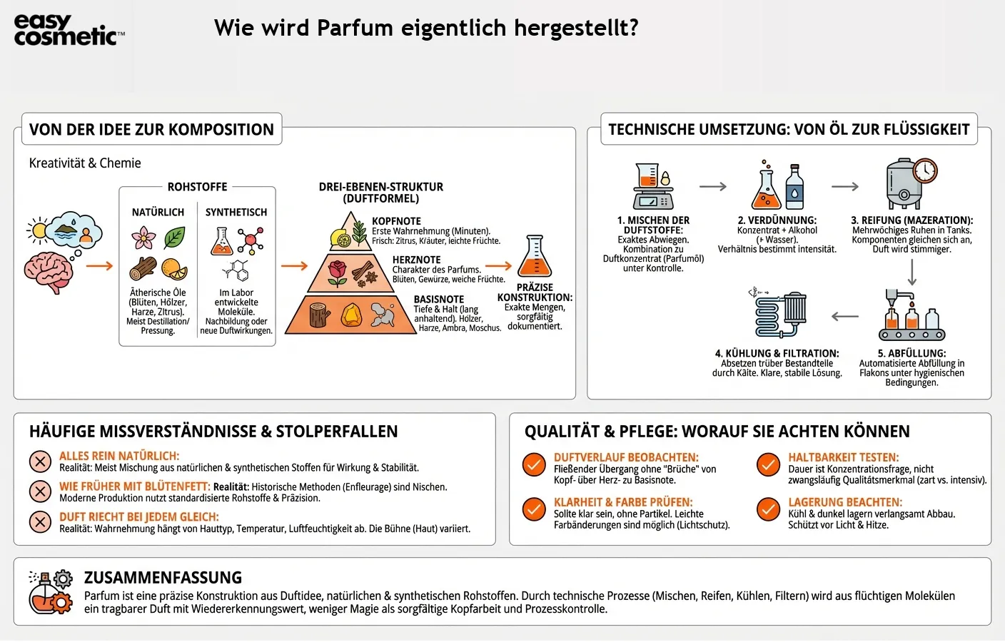 Wie wird Parfum eigentlich hergestellt?