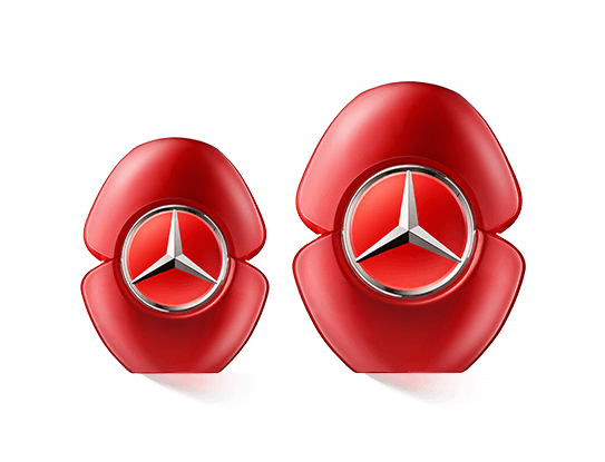 Mercedes-Benz Woman in Red